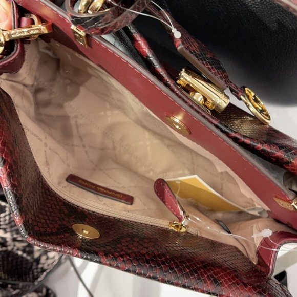 Michael Kors Penelope Medium Top Handle Satchel - Picture 10 of 16